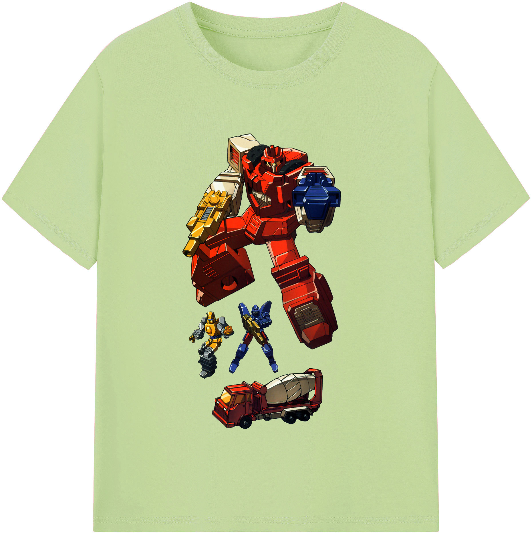 （画像用）  綿100％半袖Tシャツ（フロントプリント）